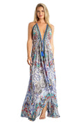 Halter Maxi Resort Dresses for Women