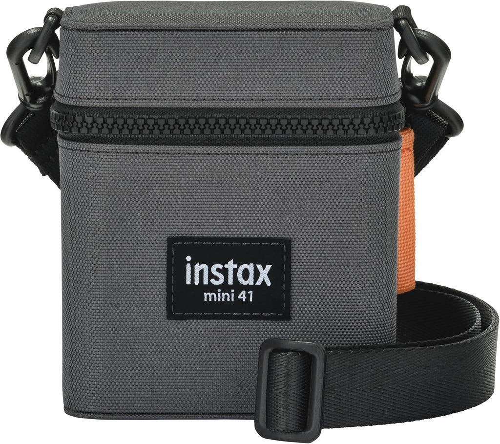 Fujifilm Instax Mini 41 Film Camera, Black/Grey
