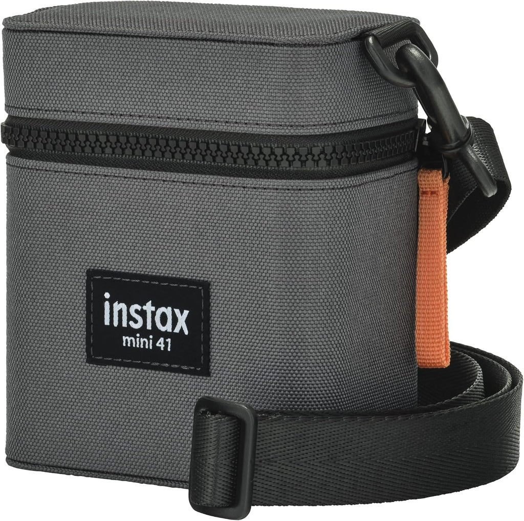 Fujifilm Instax Mini 41 Film Camera, Black/Grey