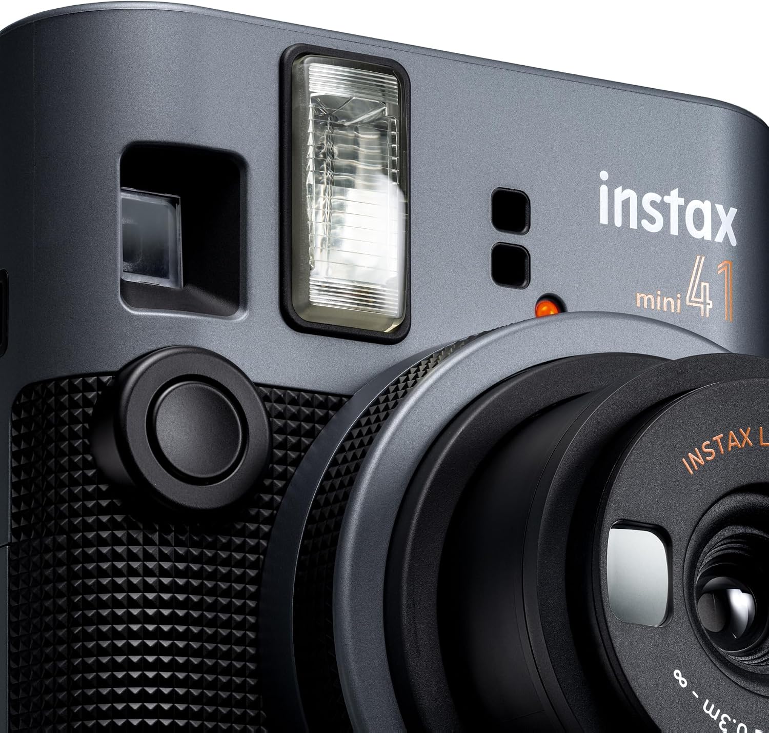 Fujifilm Instax Mini 41 Film Camera, Black/Grey