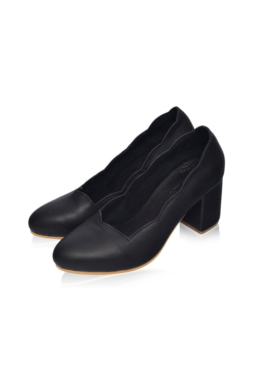 Alia Classic Leather Heels