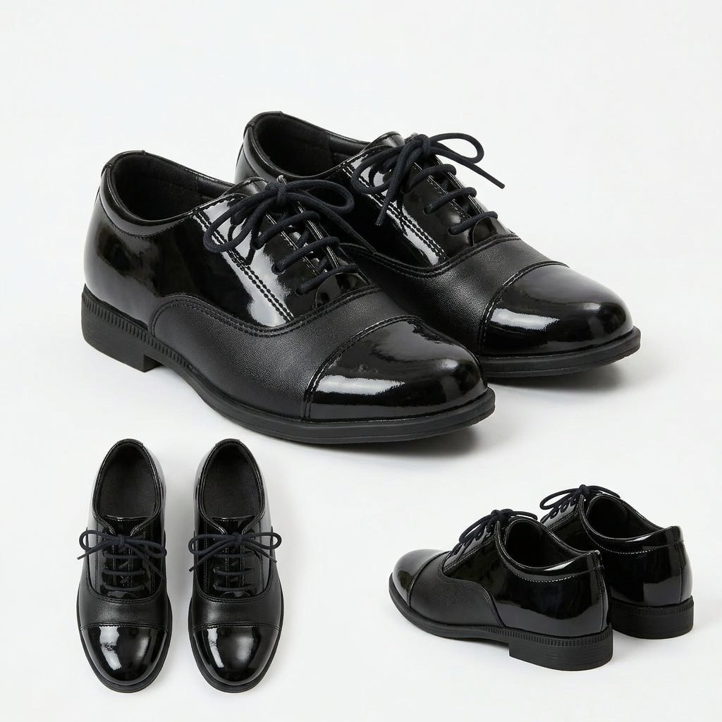 Leather Cap Shoes