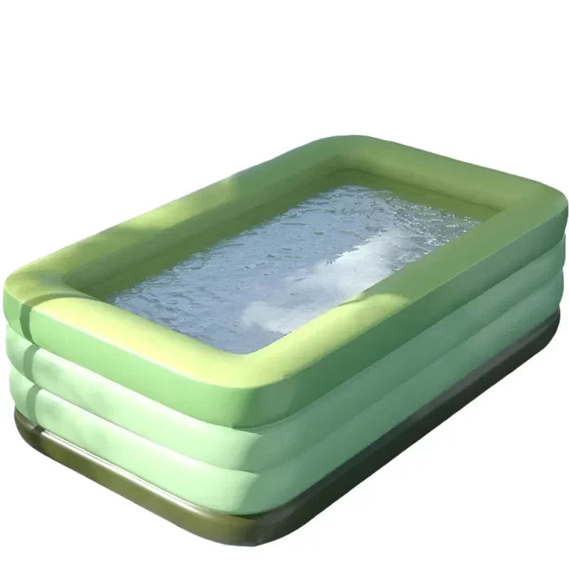 Inflatable Swimming Pool For Kids (150X105Cm)