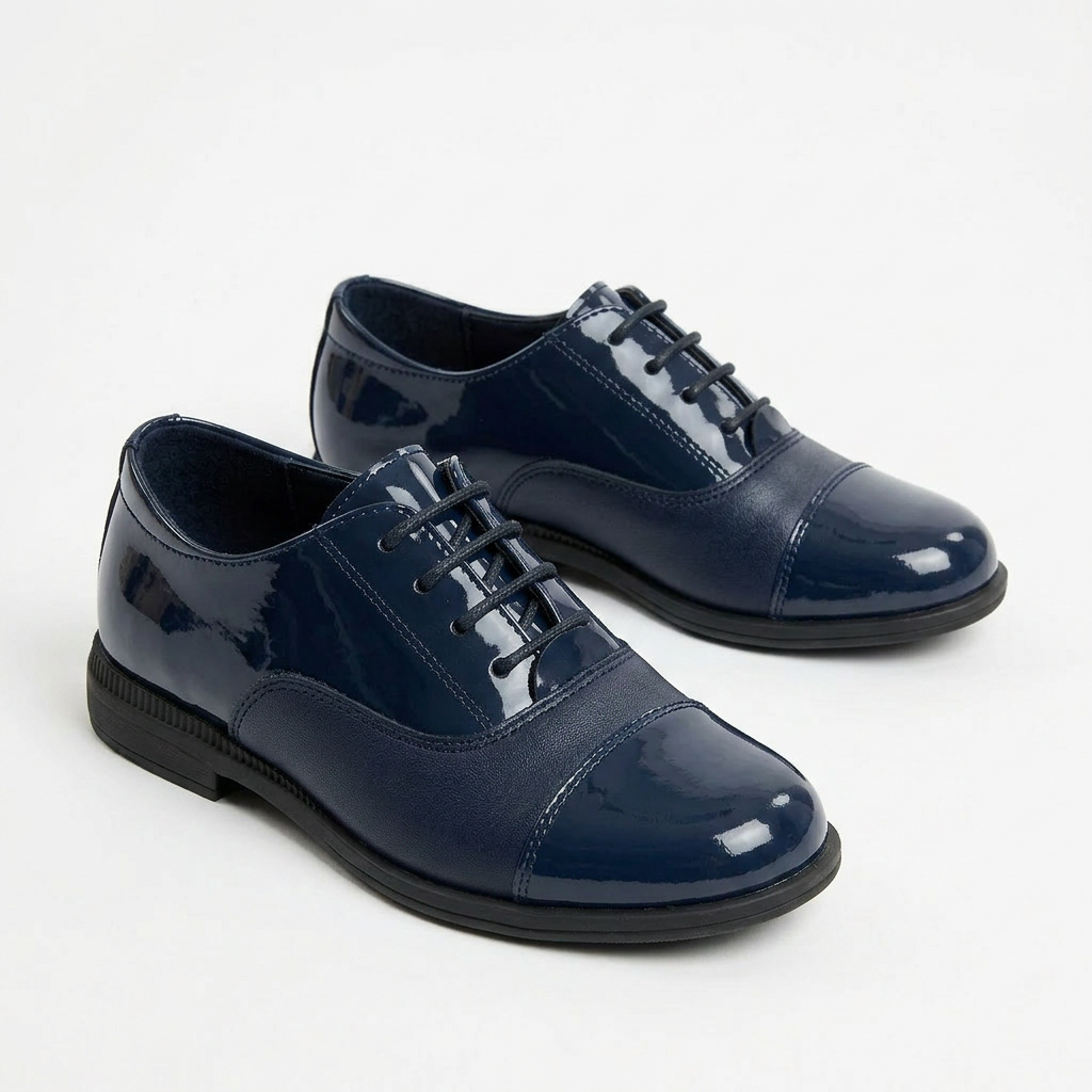 Leather Cap Shoes