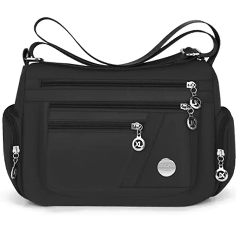 Ladies Handbag Crossbody Travel Bag (Black)