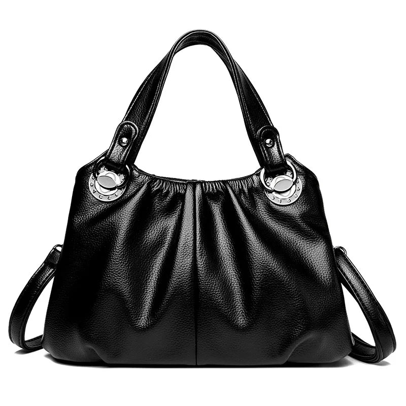 Genuine Leather Crossbody Handbag