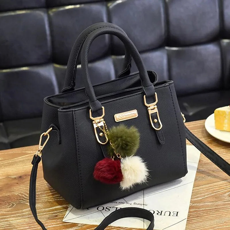 Leather Women's Vintage Tote Crossbody Handbag