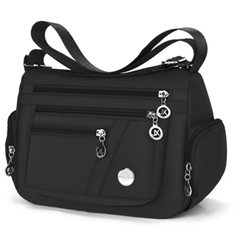 Ladies Handbag Crossbody Travel Bag (Black)