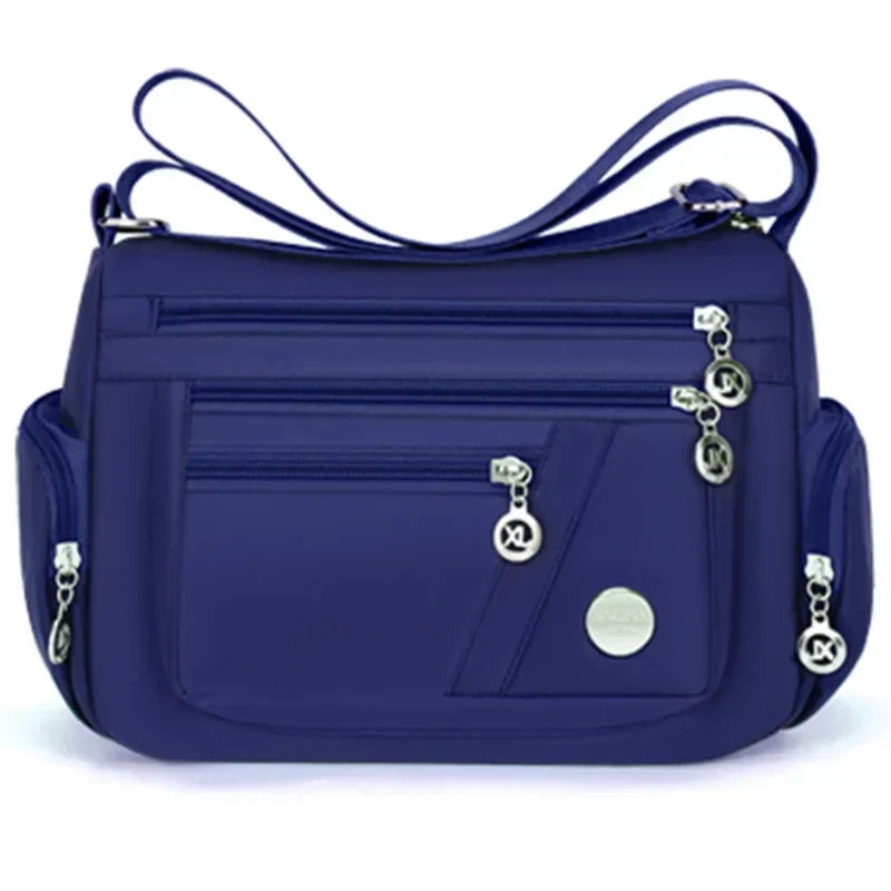 Ladies Handbag Crossbody Travel Bag (Blue)