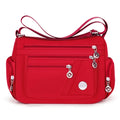 Ladies Handbag Crossbody Travel Bag (Red)