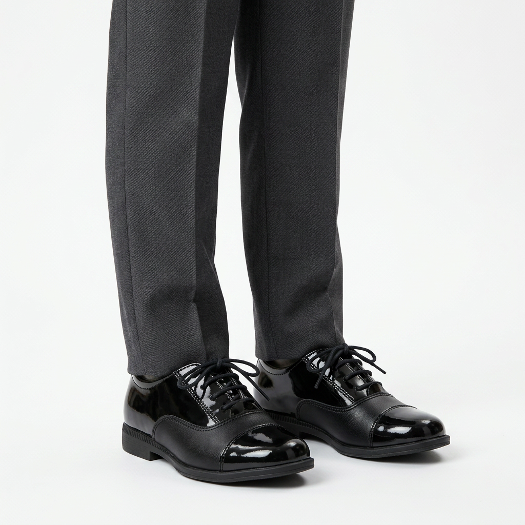 Leather Cap Shoes
