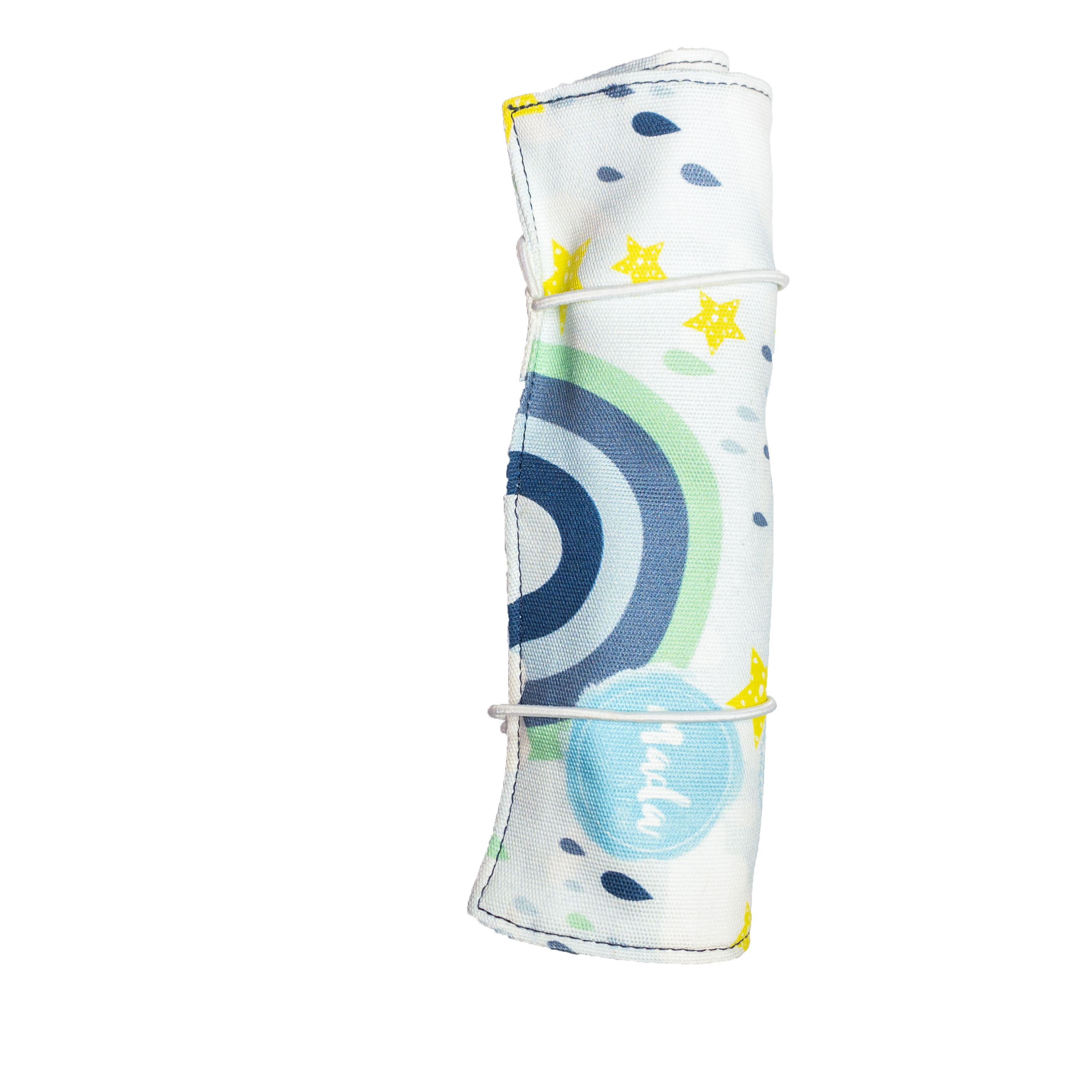 Blue Rainbow Long Pencil Case